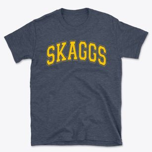 Skaggs Elementary School Varsity Arch Basic T-Shirt