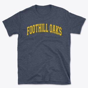 Foothill Oaks Elementary School Varsity Arch Basic T-Shirt