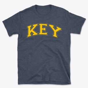 Key Middle School Varsity Arch Basic T-Shirt