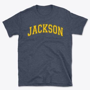 Jackson Elementary School Varsity Arch Basic T-Shirt