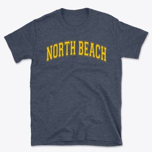 North Beach High School Varsity Arch Basic T-Shirt