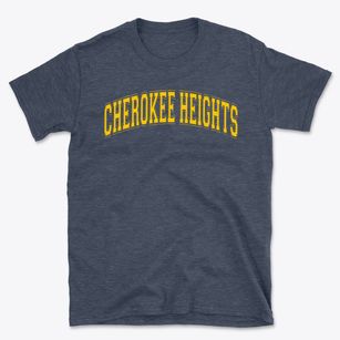 Cherokee Heights Middle School Varsity Arch Basic T-Shirt