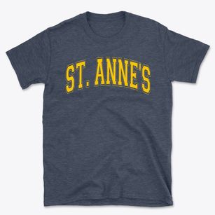 Saint Anne's School Varsity Arch Basic T-Shirt