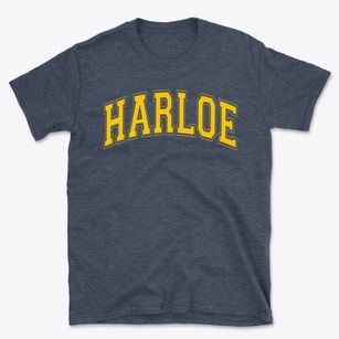 Harloe Elementary School Varsity Arch Basic T-Shirt