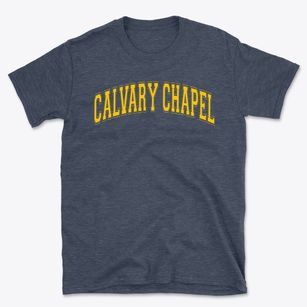 Calvary Chapel Christian School Varsity Arch Basic T-Shirt