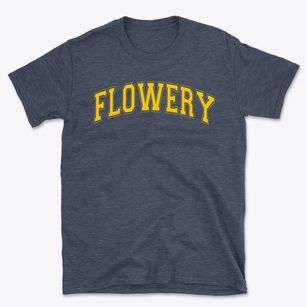 Flowery Elementary School Varsity Arch Basic T-Shirt