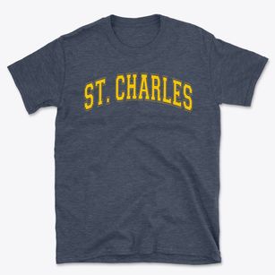 Saint Charles School Varsity Arch Basic T-Shirt