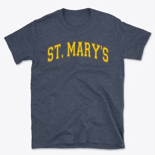 St. Mary's School Varsity Arch Basic T-Shirt