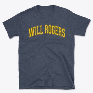 Will Rogers Elementary School Varsity Arch Basic T-Shirt
