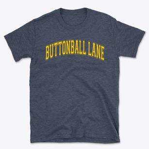 Buttonball Lane Elementary School Varsity Arch Basic T-Shirt