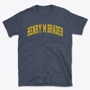 Henry M Brader Elementary School Varsity Arch Basic T-Shirt