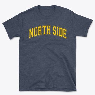 North Side Elementary School Varsity Arch Basic T-Shirt