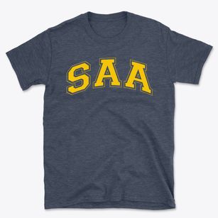 Sarasota Academy Of The Arts Varsity Arch Basic T-Shirt