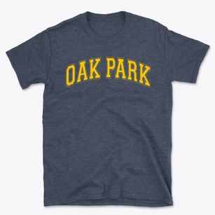 Oak Park Elementary School Varsity Arch Basic T-Shirt
