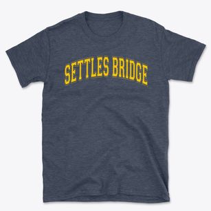 Settles Bridge Elementary School Varsity Arch Basic T-Shirt