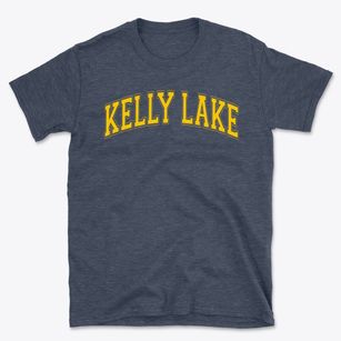 Kelley Lake Elementary School Varsity Arch Basic T-Shirt