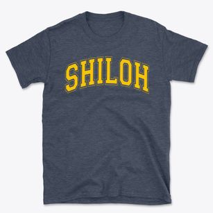 Shiloh Elementary School Varsity Arch Basic T-Shirt