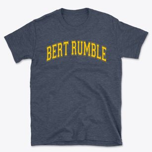 Bert Rumble Middle School Varsity Arch Basic T-Shirt