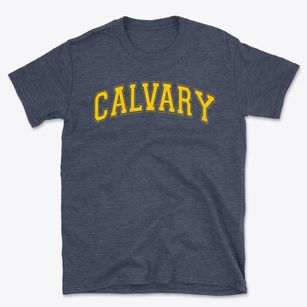 Calvary Christian School Varsity Arch Basic T-Shirt