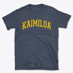 Kaimiloa Elementary School Varsity Arch Basic T-Shirt