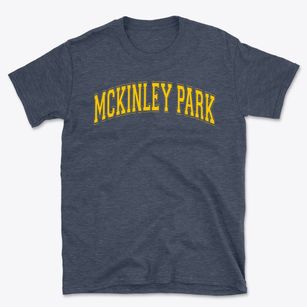 Mckinley Park Catholic School 2 Varsity Arch Basic T-Shirt