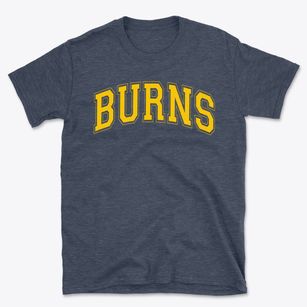 Burns Elementary School Varsity Arch Basic T-Shirt