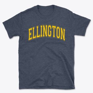 Ellington Elementary School Varsity Arch Basic T-Shirt