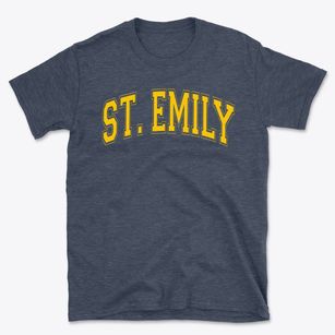 St. Emily Catholic School Varsity Arch Basic T-Shirt