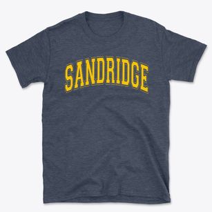 Sandridge Elementary School Varsity Arch Basic T-Shirt