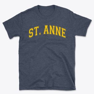 Saint Anne Elementary School Varsity Arch Basic T-Shirt