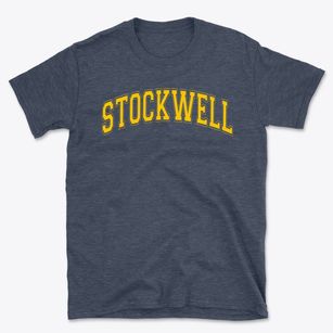 Stockwell Elementary School Varsity Arch Basic T-Shirt