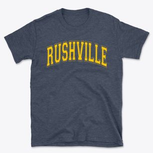 Rushville Elementary School Varsity Arch Basic T-Shirt
