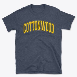 Cottonwood Elementary School Varsity Arch Basic T-Shirt