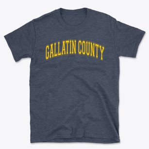 Gallatin County High School Varsity Arch Basic T-Shirt