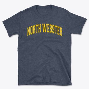 North Webster High School Varsity Arch Basic T-Shirt