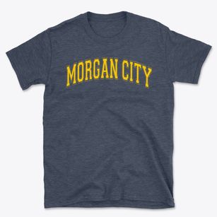 Morgan City Junior High School Varsity Arch Basic T-Shirt