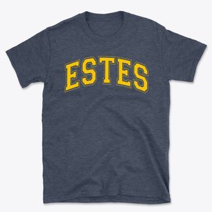 Estes Elementary School Varsity Arch Basic T-Shirt