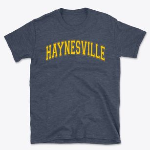 Haynesville High School Varsity Arch Basic T-Shirt
