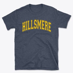 Hillsmere Elementary School Varsity Arch Basic T-Shirt
