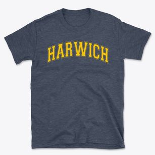 Harwich Middle School Varsity Arch Basic T-Shirt