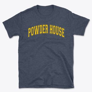 Powder House Community School Varsity Arch Basic T-Shirt