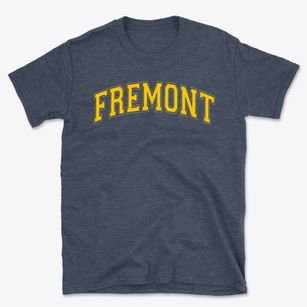 Fremont Christian School Varsity Arch Basic T-Shirt