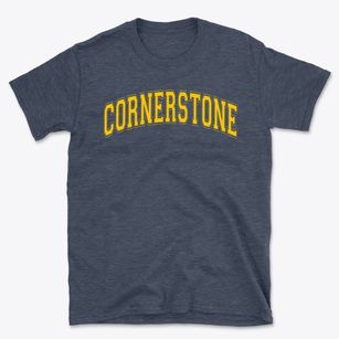Cornerstone Christian School Varsity Arch Basic T-Shirt