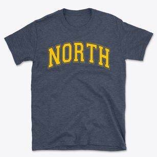 North High School Varsity Arch Basic T-Shirt
