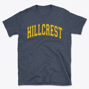 Hillcrest Community School Varsity Arch Basic T-Shirt