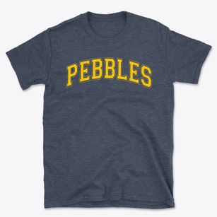 Pebbles Christian Pre School Varsity Arch Basic T-Shirt