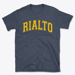 Rialto Middle School Varsity Arch Basic T-Shirt