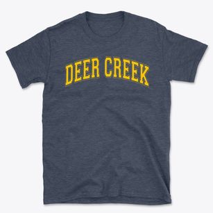 Deer Creek Elementary School Varsity Arch Basic T-Shirt