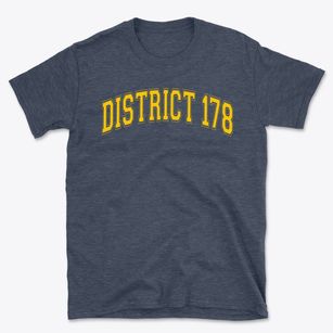 District 178 School Varsity Arch Basic T-Shirt