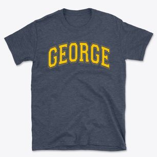 George Washington Elementary School Varsity Arch Basic T-Shirt